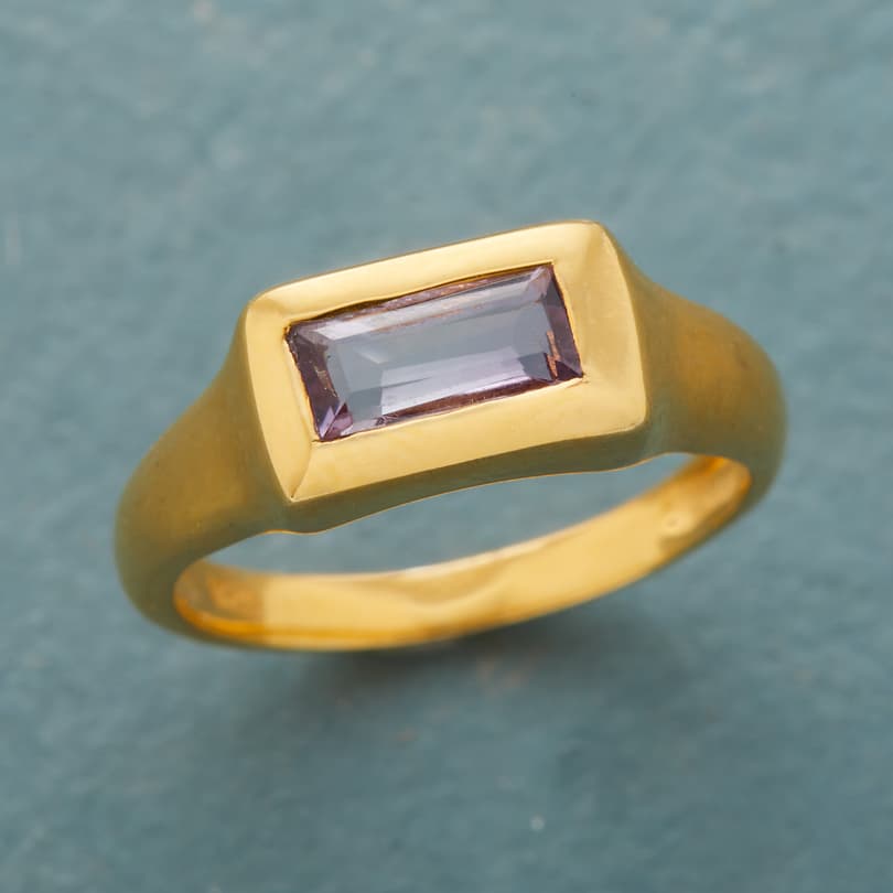 Always Amethyst Ring View 1