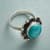 FLOWER POWER TURQUOISE RING view 1