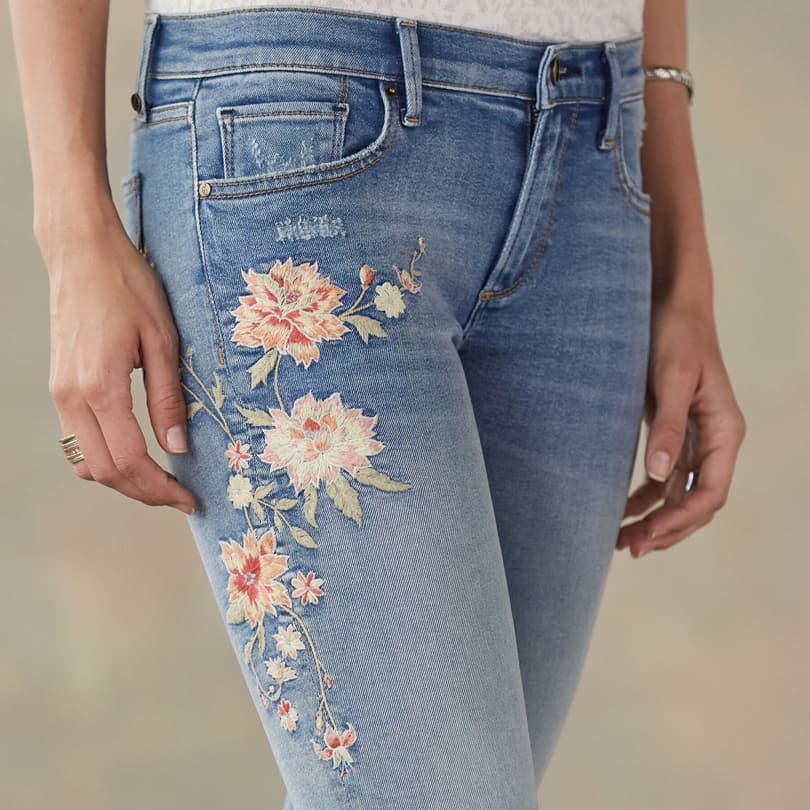 KELLY WILDFLOWERS JEANS view 4