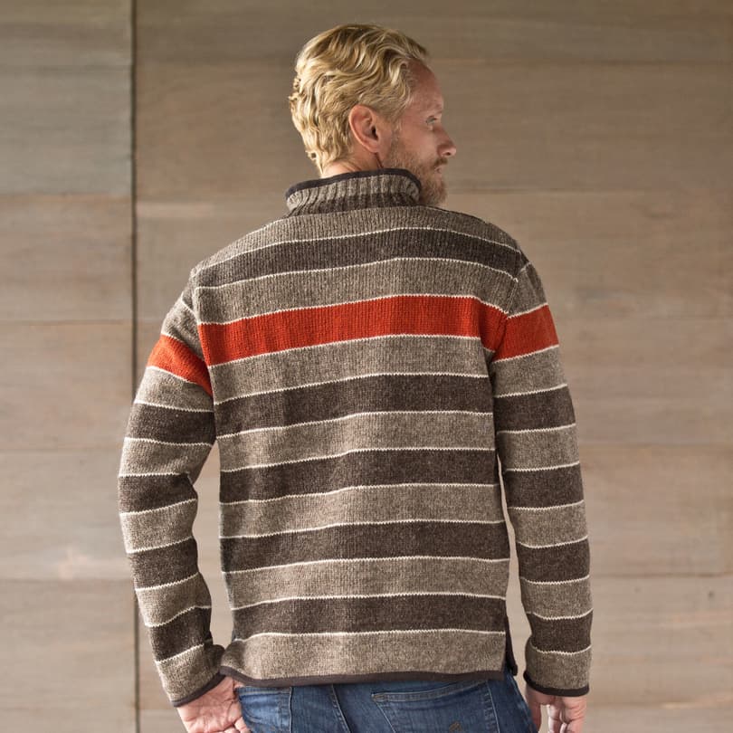 HIGHLAND STRIPED SWEATER view 1