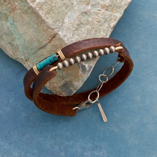 GUADIX DOUBLE WRAP BRACELET in Napa – Kendall Conrad