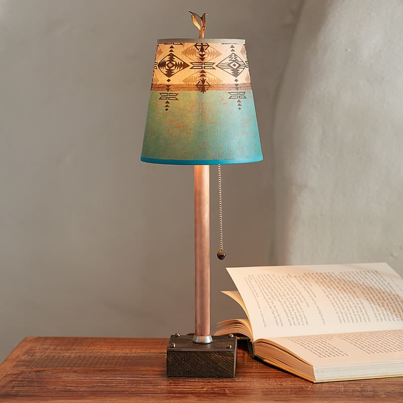 TRIBAL CURRENTS PETITE TABLE LAMP view 1