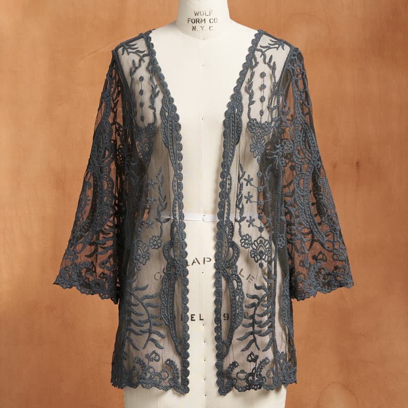 Mavis Lace Kimono View 9