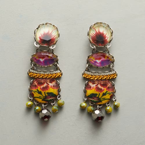 YUCATAN SUNBURST EARRINGS view 1