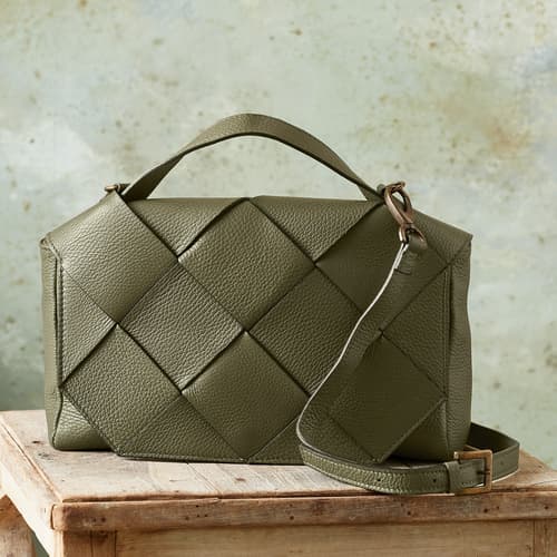 Verdant Woven Bag