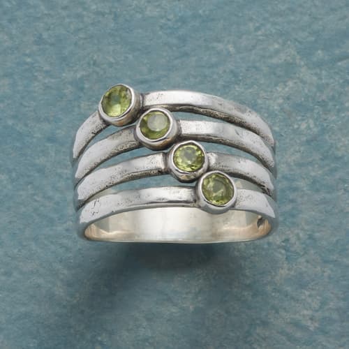 Divisions Peridot Ring View 1