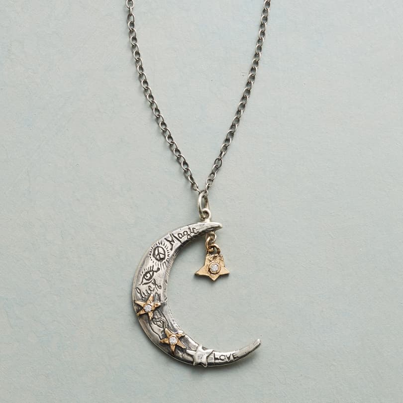 STARRY MOON NECKLACE view 1