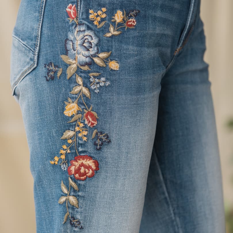 Driftwood Amaryllis Kelly Embroidered Jeans