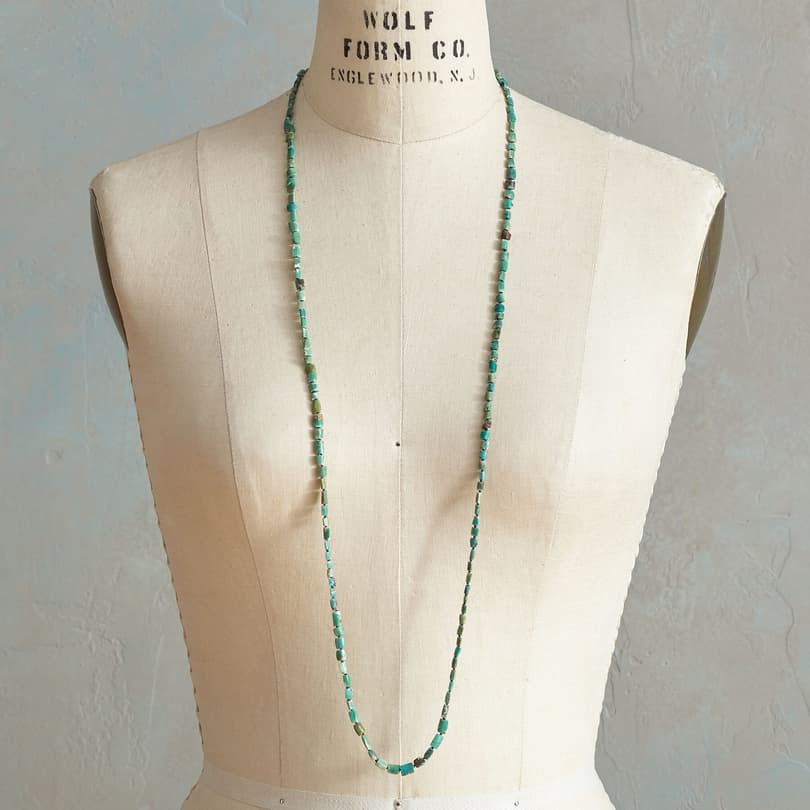 RUSTIC TURQUOISE NECKLACE view 3