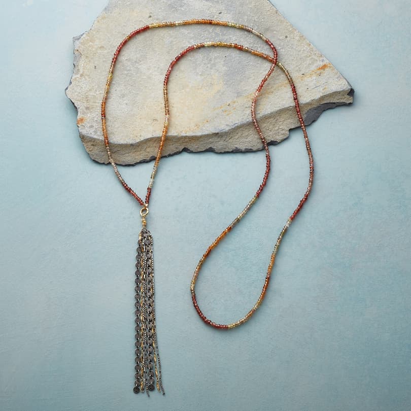 SUNSET TASSEL NECKLACE view 1