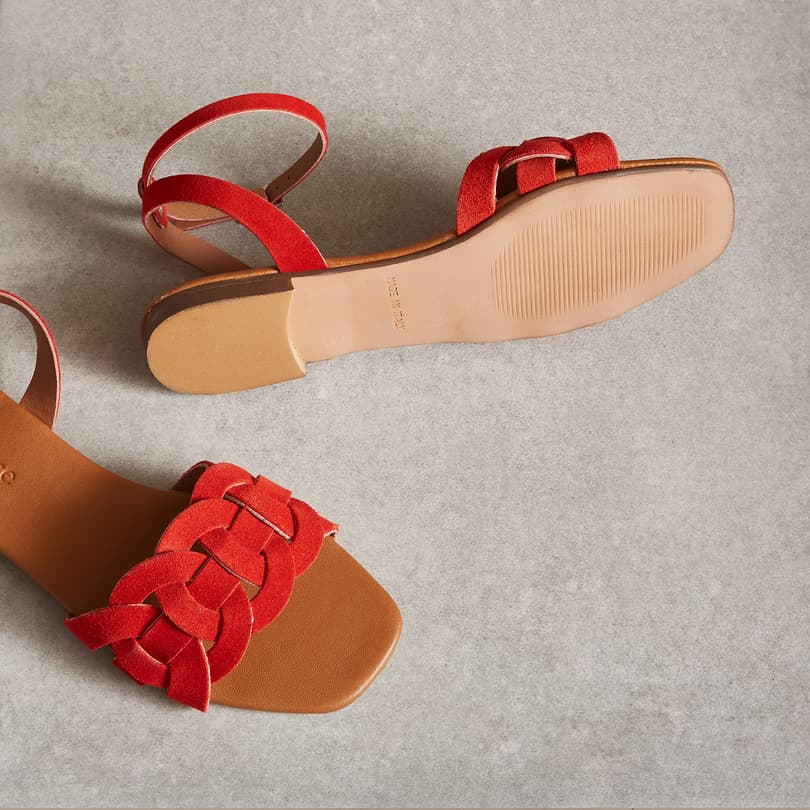 Cosmos Suede Sandals View 7