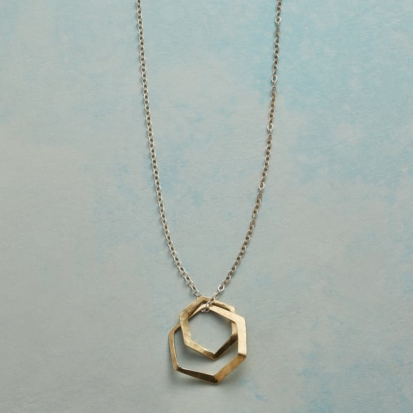 HEXAGONS NECKLACE view 1