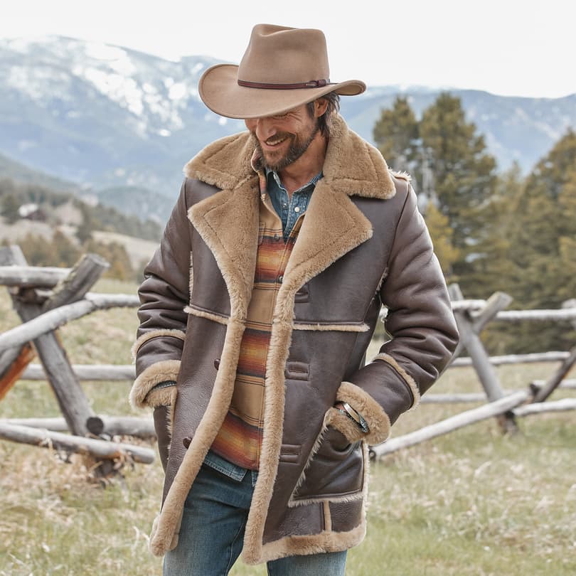 Sheepskin 2024 ranch coat