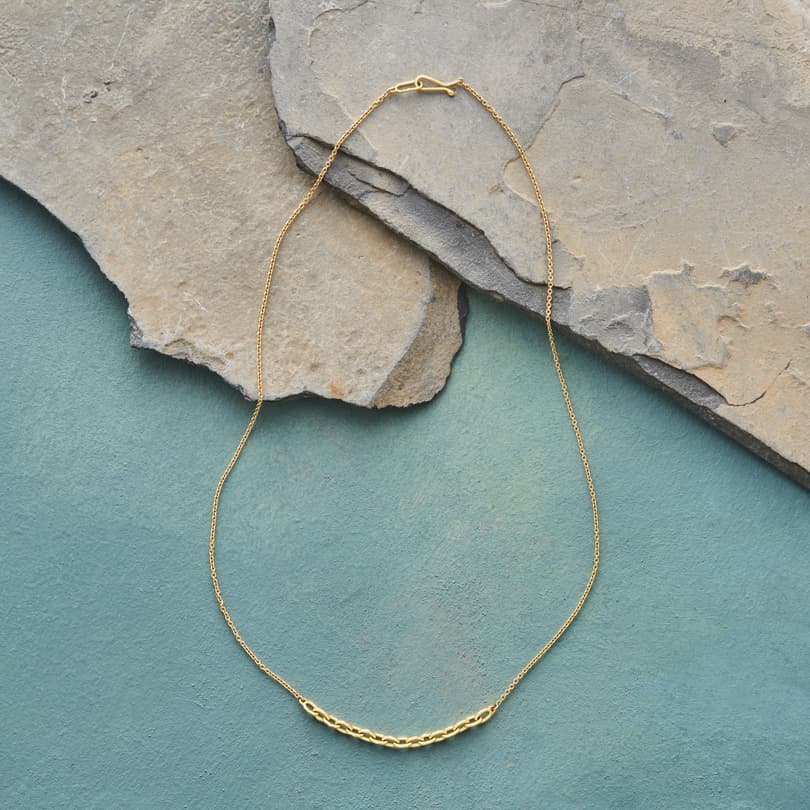 Layered Link Necklace View 2