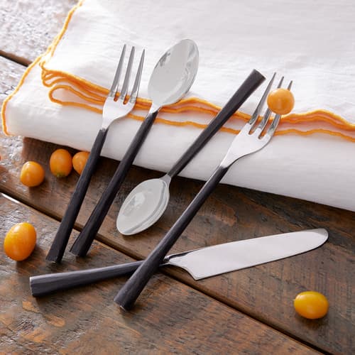 ARTISAN HAMMERED FLATWARE, 5-PIECE SET view 1