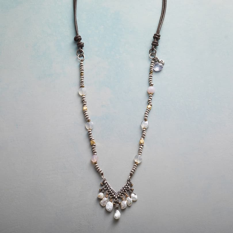 PEARLS IN THE BALANCE NECKLACE view 1