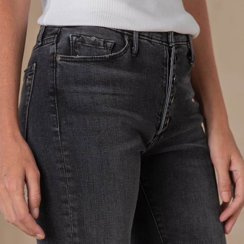 Gigi High Rise Straight Leg Jeans