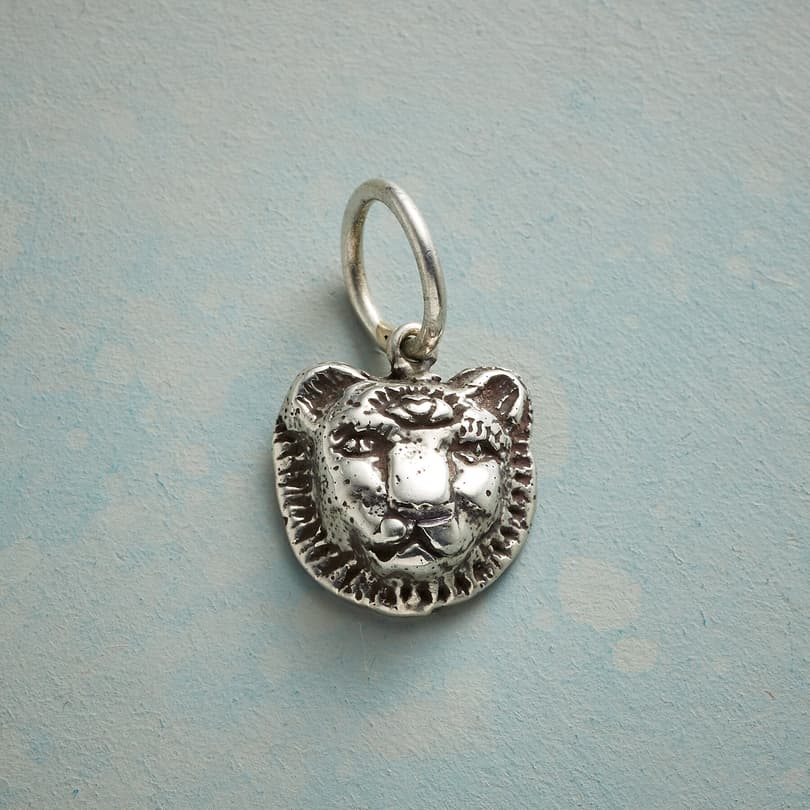 STERLING SILVER LIONESS TRUTH CHARM view 1