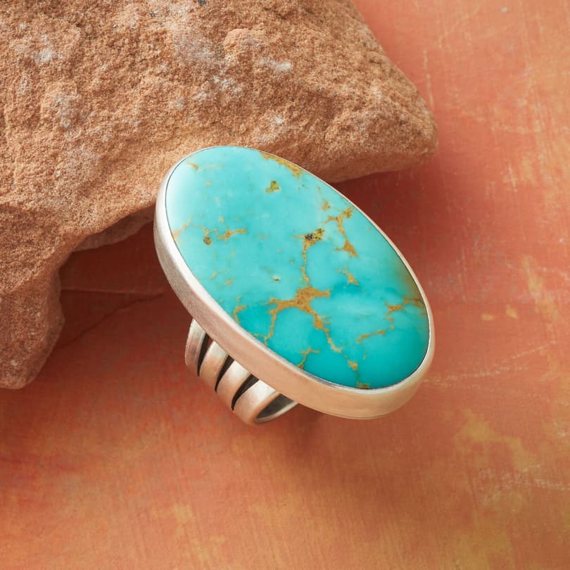 BIG SKY TURQUOISE RING view 1