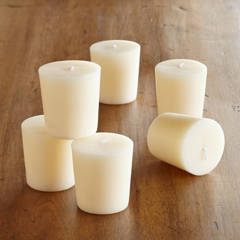 SMOOTH VOTIVE CANDLES, SET OF 6 view 1