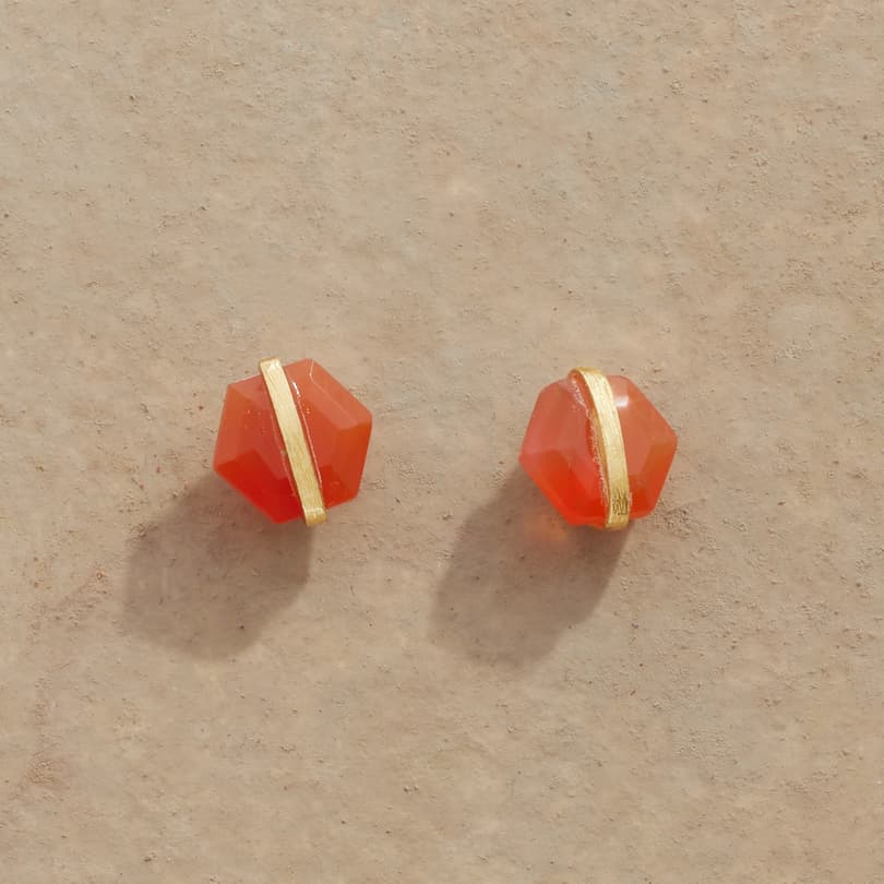 Carnelian Pageantry Earrings View 1