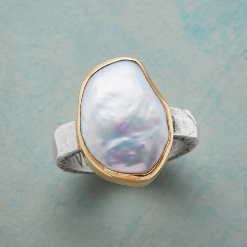 GRACE AND VIRTUE PEARL RING view 1