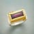 RUBY RECTANGLE RING view 1