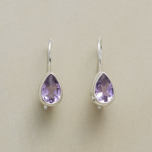 TEARS OF AMETHYST EARRINGS view 1