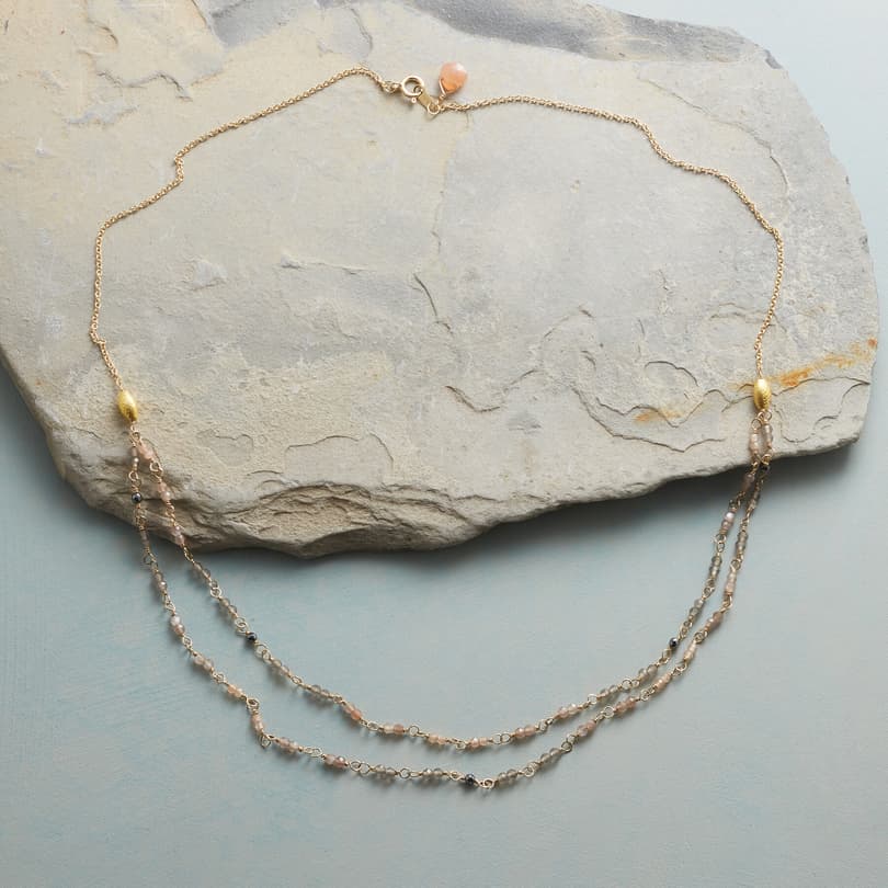 MOONSTONE HUES NECKLACE view 1