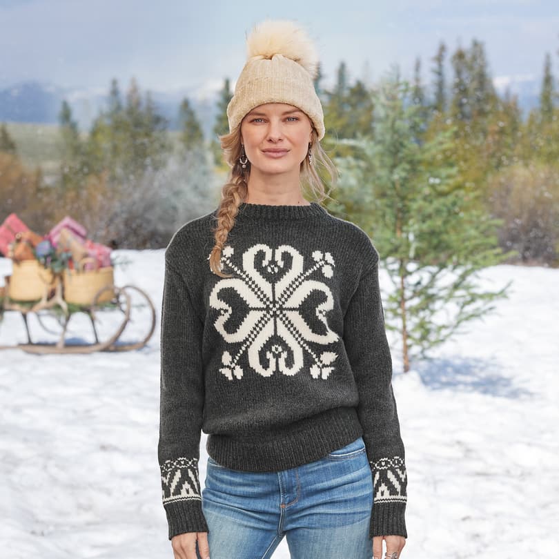 Snow Haven Sweater, Petite View 2