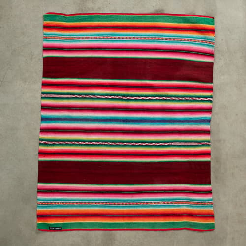 Alejandra One-of-a-kind Bolivian Throw