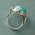 Amazonite Dome Ring View 2