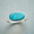 TURQUOISE PLATTER RING view 1