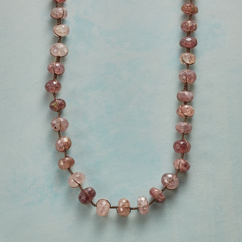 STRAWBERRIES AND CREAM NECKLACE view 1
