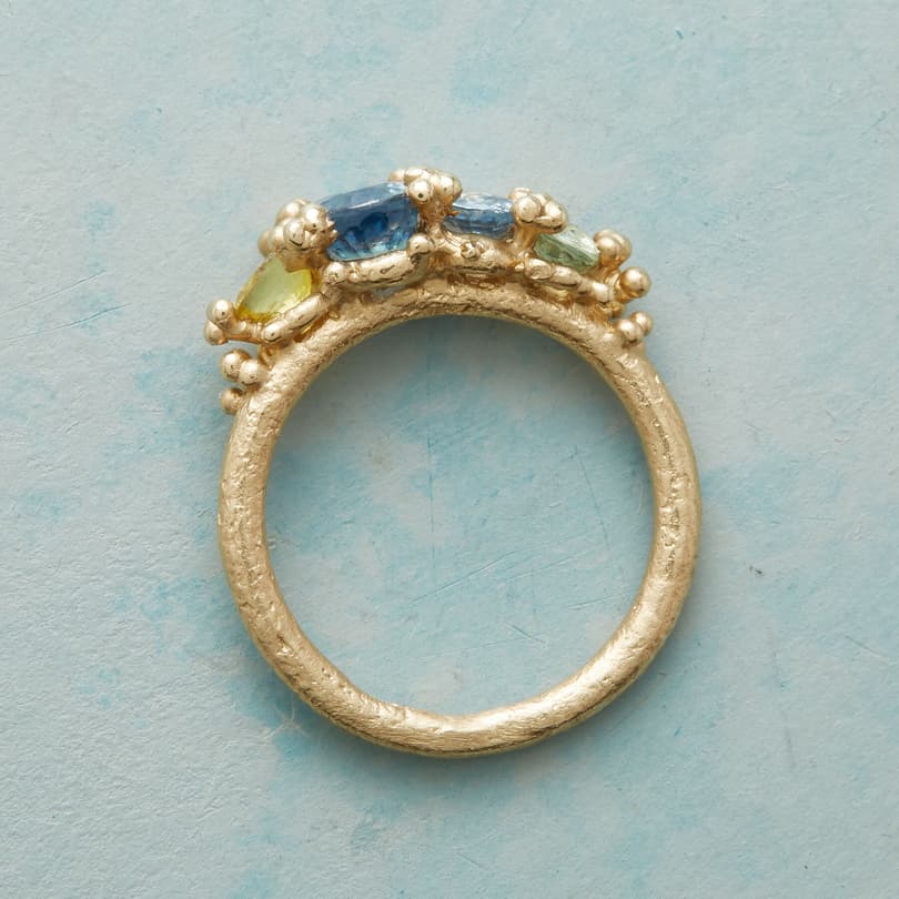 SAPPHIRE SEASCAPE RING view 1