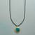 TURQUOISE PLANET NECKLACE view 1