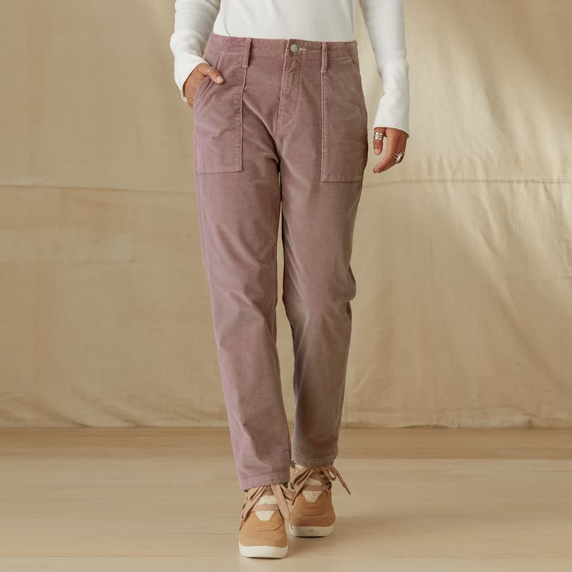 Palmer Wide Leg Pants in Corduroy