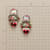 SCARLET BLOOMS EARRINGS view 1