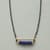 DOTTED LINE LAPIS NECKLACE view 1