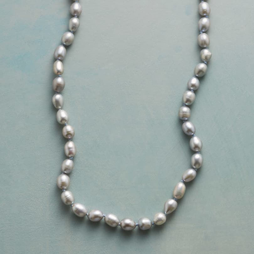 PEARLS AND PINE NECKLACE view 1
