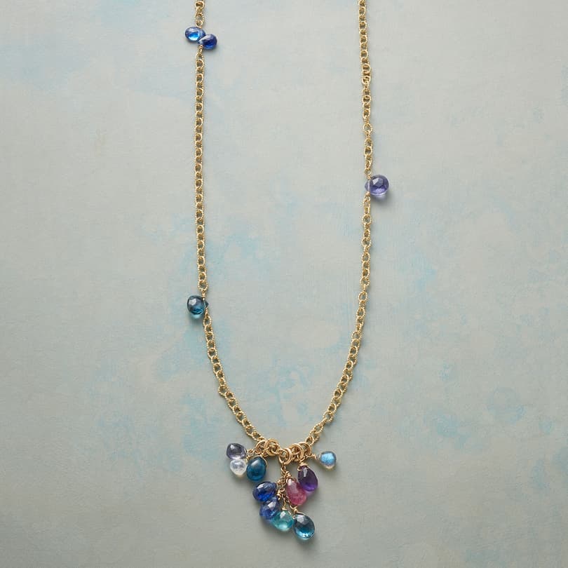 BLUE WAVELENGTH NECKLACE view 1