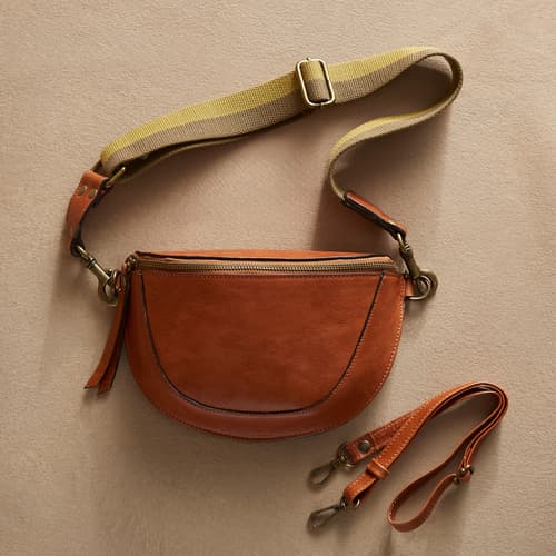 Lechero Leather Belt Bag