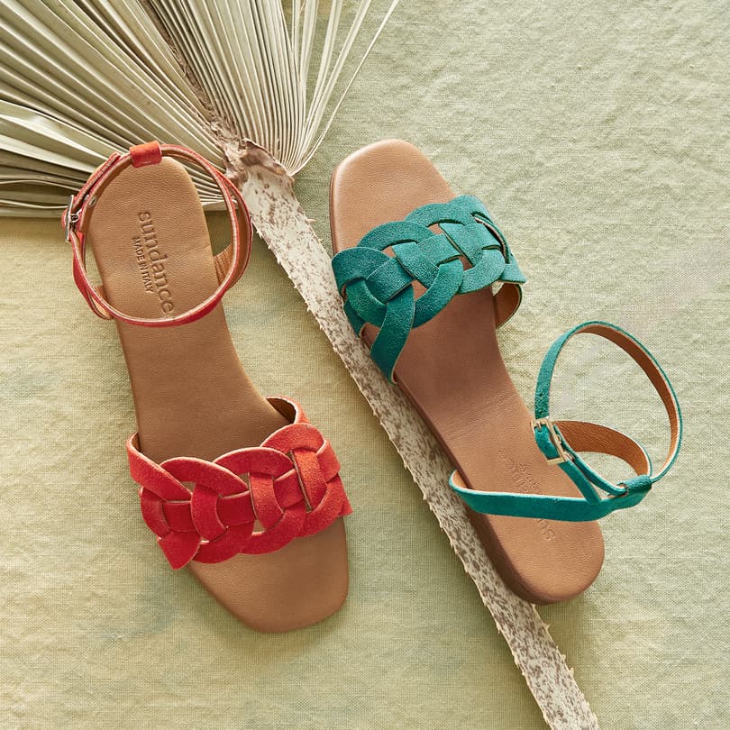 Cosmos Suede Sandals View 1