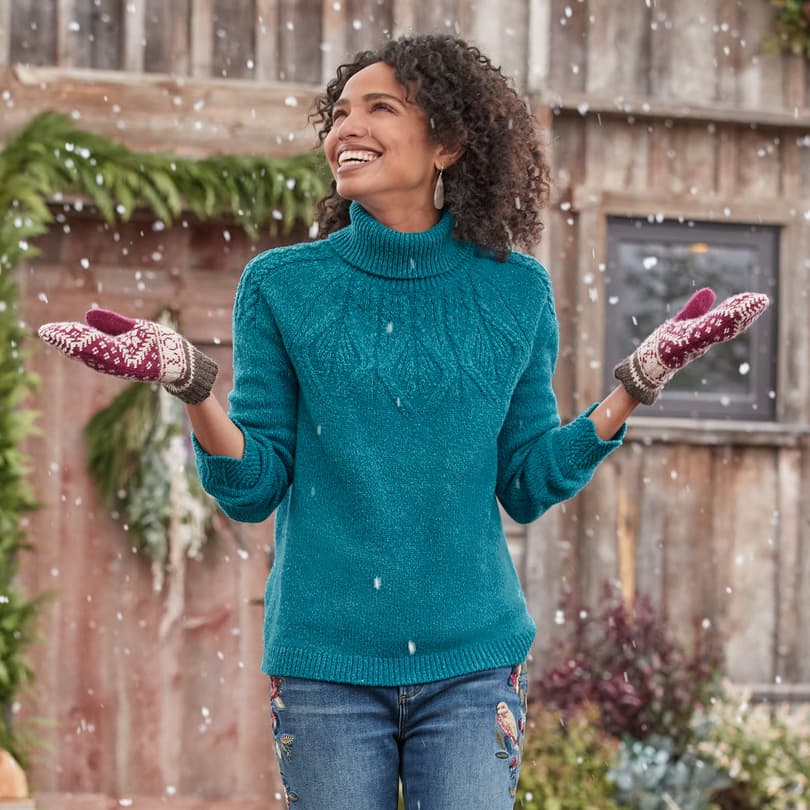 MOUNTAINVIEW SWEATER - PETITES view 1