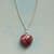 FULL HEART RUBY NECKLACE view 1