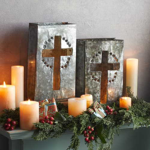 Cross Luminaries, Set Of 2 View 1