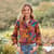 Abstract Florals Shirt, Petite View 2