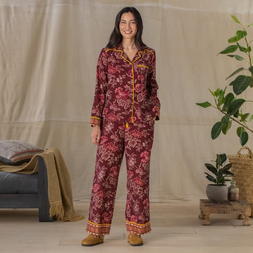 Sugarplum Brunch Pajamas Sundance Catalog