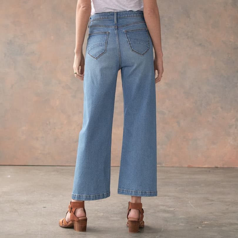 CHARLEE CROPPED FLARE JEAN view 2