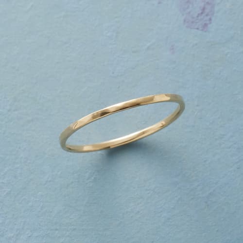 Slender Gold Band View 1